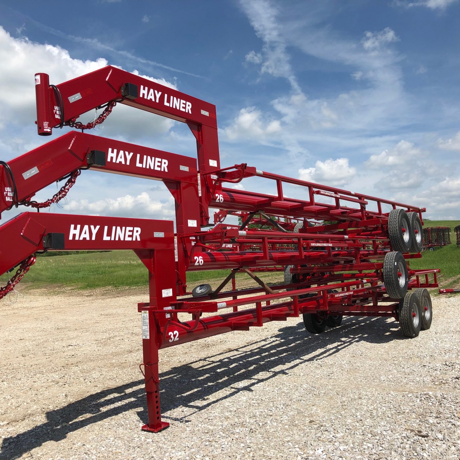 Hay Liner Trailers Gallery - Best Self Dumbing Hay Trailers