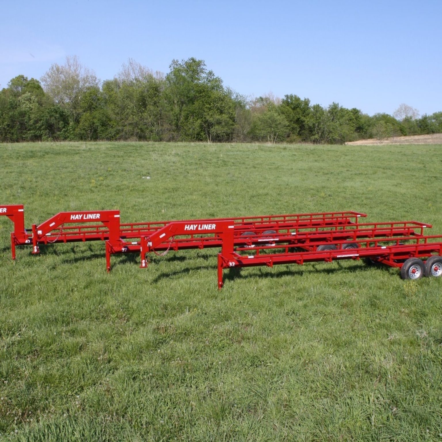 Hay Liner Trailers Gallery - Best Self Dumbing Hay Trailers